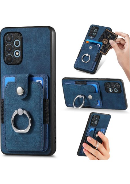 Samsung Galaxy A32 4g Halka Tutucu Manyetik Araç Montaj Crad Yuvası (Yurt Dışından)