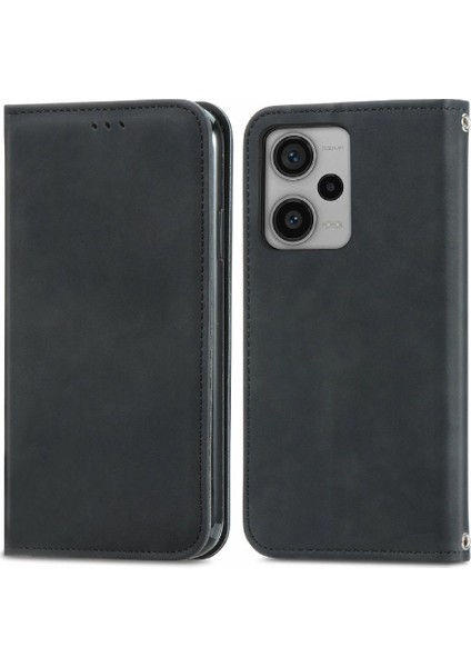 Xiaomi Redmi Not 12 Pro Artı 5g Için Flip Case Basit Iş Darbeye (Yurt Dışından)