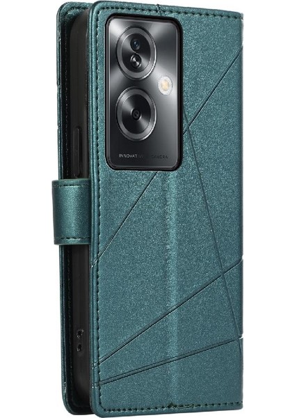 Oppo A79 5g Üç Kart Yuvaları Için Flip Case Kickstand Darbeye Şok (Yurt Dışından)