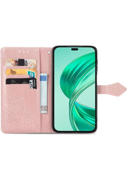 Onur X8B Için Flip Case Zarif Desen Kapak Çevirin Deri Kılıf Basit (Yurt Dışından)