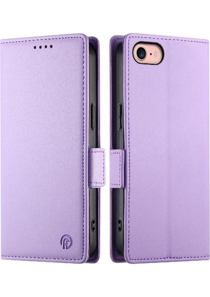 IPhone 7/8 Iş Günlük Kullanım Cüzdan Flip Kart Yuvaları Için Flip Case (Yurt Dışından)