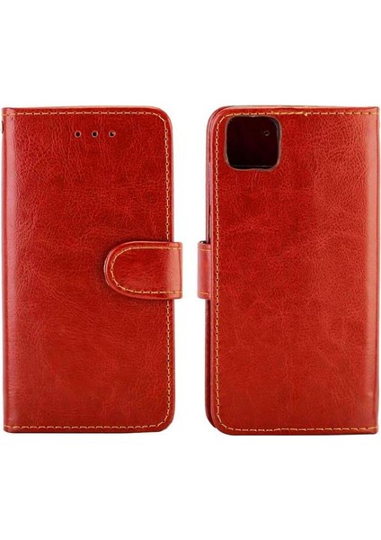 Onur 9s Kickstand Darbeye Pu Deri Kart Tutucu Için Flip Case (Yurt Dışından)