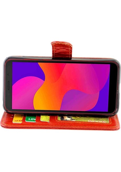 Onur 9s Kickstand Darbeye Pu Deri Kart Tutucu Için Flip Case (Yurt Dışından) fiyatları
