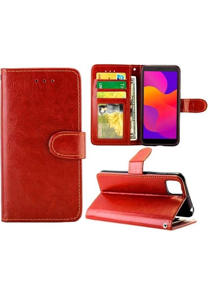 Onur 9s Kickstand Darbeye Pu Deri Kart Tutucu Için Flip Case (Yurt Dışından) fırsatları