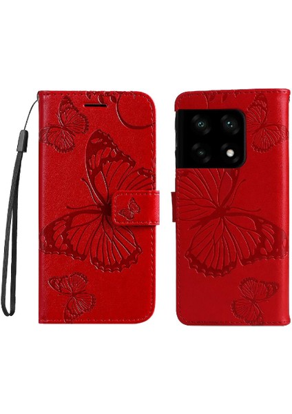 Oneplus 10 Için Flip Case Pro 5g Pu Deri Manyetik Kapak Kart Yuvası ile (Yurt Dışından)
