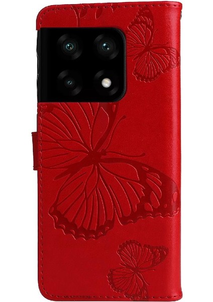 Oneplus 10 Için Flip Case Pro 5g Pu Deri Manyetik Kapak Kart Yuvası ile (Yurt Dışından)