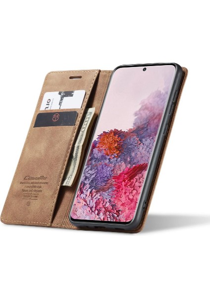 Samsung Galaxy S20 Artı Manyetik Kapatma Darbeye Vaka Pu Için Flip Case (Yurt Dışından) modelleri