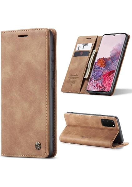 Samsung Galaxy S20 Artı Manyetik Kapatma Darbeye Vaka Pu Için Flip Case (Yurt Dışından) fırsatları