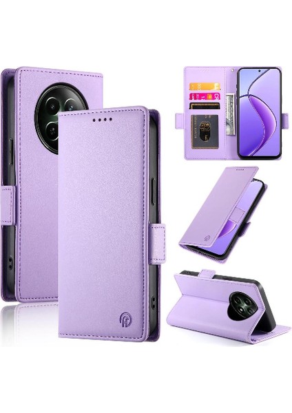Realme 12 5g Günlük Kullanım Için Flip Case Iş Cüzdan Kart Yuvaları Flip (Yurt Dışından)
