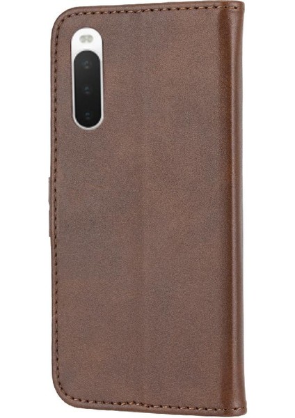 Sony Xperia 10 Iv Için Cüzdan Durumda Manyetik Kapatma Kabartmalı Tüm Yuvarlak (Yurt Dışından) indirimleri