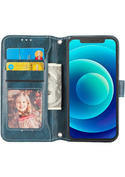 Iphone 11 Için Flip Case Pro Max Pu Deri Manyetik Kapatma Anti Scratch (Yurt Dışından)