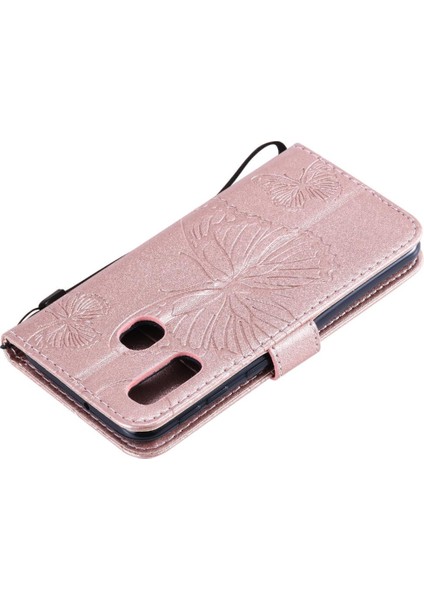 Kart Yuvası Standı ile Samsung Galaxy A40 Flip Case Kickstand Pu (Yurt Dışından) indirimleri