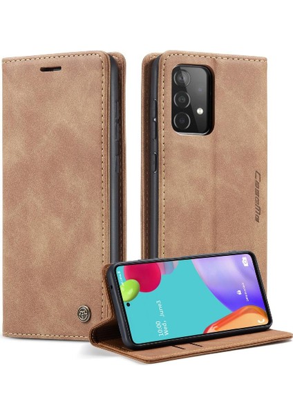 Samsung Galaxy Için Flip Case A52S 5g Manyetik Kapatma Darbeye Flip Kitap (Yurt Dışından)