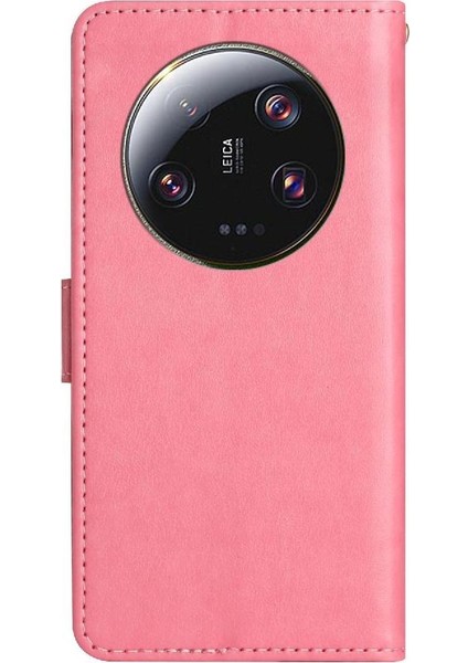 Xiaomi 13 Ultra Manyetik Kapatma Için Kickstand Pu Deri Kart Durumda (Yurt Dışından)