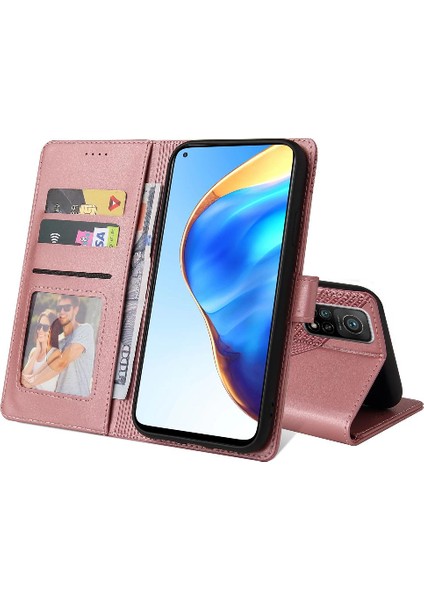 Xiaomi 10T Pro Darbeye Kickstand Üç Kart Yuvaları 4 Için Flip Case (Yurt Dışından)