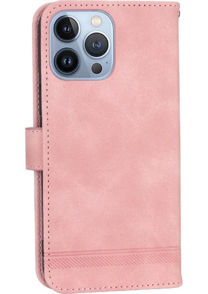 IPhone 13 Için Flip Case Pro Max Kart Yuvaları Manyetik Kapatma Premium Nakit (Yurt Dışından)