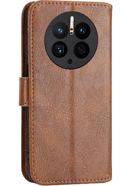 Huawei Mate 50 Pro Için Flip Case Kayış Kart Tutucu Manyetik Kapatma Pu (Yurt Dışından)