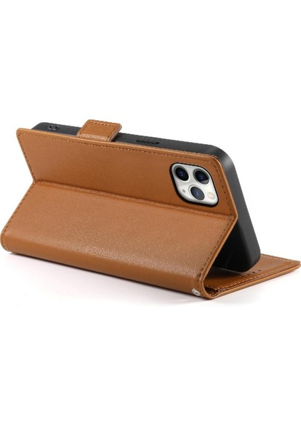 IPhone 11 Için Flip Case Pro Max Cüzdan Kartvizit Yuvaları Günlük Kullanım Flip (Yurt Dışından)