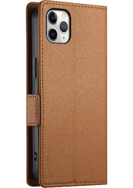 IPhone 11 Için Flip Case Pro Max Cüzdan Kartvizit Yuvaları Günlük Kullanım Flip (Yurt Dışından)