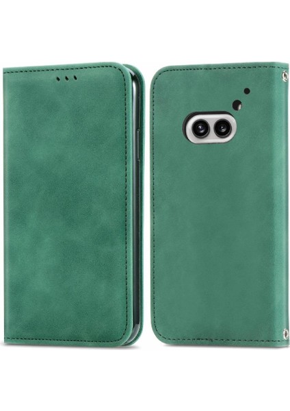 Nothing Flip Case Telefon 2A Darbeye Kapak Deri Kılıf Basit (Yurt Dışından)