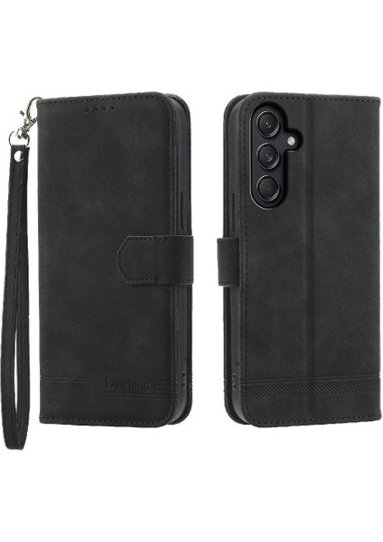 Samsung Galaxy M55 Kart Yuvaları Premium Manyetik Kapatma Nakit Için Flip Case (Yurt Dışından)
