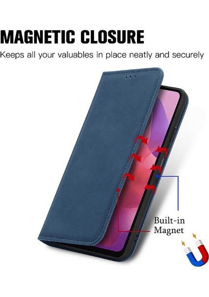 Motorola Moto G24 Flip Kapak Cüzdan Için Flip Case Basit Iş Deri (Yurt Dışından) fiyatları