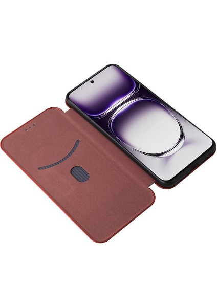 Kart Tutucu Kickstand Deri Folyo ile Oppo Oppo 12 5g Için Flip Case (Yurt Dışından) modelleri