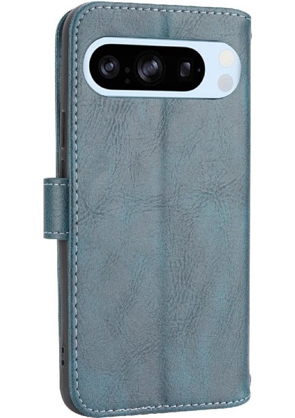Google Piksel 9 Kart Tutucu Kayış Manyetik Kapatma Kickstand Için Flip Case (Yurt Dışından) modelleri