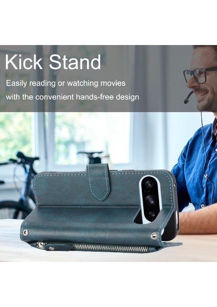 Google Piksel 9 Kart Tutucu Kayış Manyetik Kapatma Kickstand Için Flip Case (Yurt Dışından) fırsatları