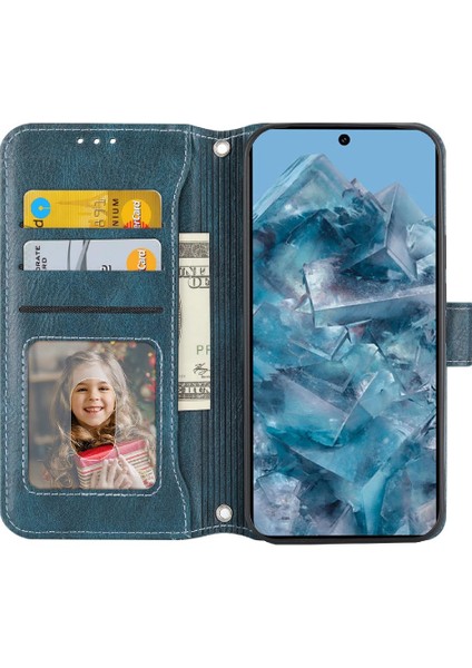 Google Piksel 9 Kart Tutucu Kayış Manyetik Kapatma Kickstand Için Flip Case (Yurt Dışından) indirimleri