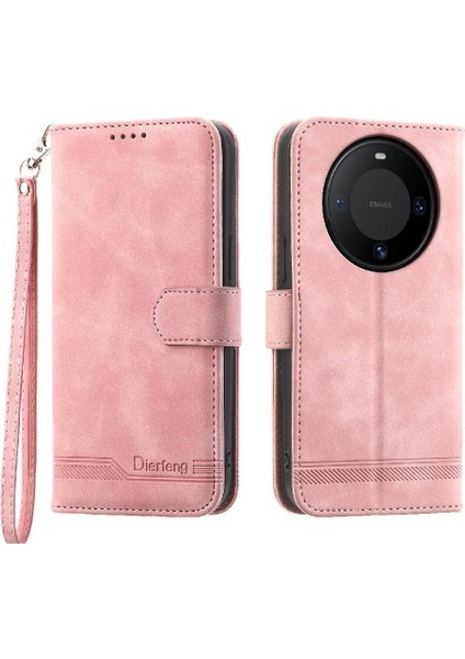 Huawei Mate 60 Nakit Cep Manyetik Kapatma Premium Kart Için Flip Case (Yurt Dışından)