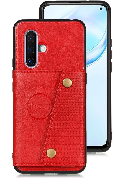 SZY Mall Vivo X30 Kickstand Darbeye Koruyucu Kart Tutucu Kılıf Için Cüzdan Kılıf (Yurt Dışından)