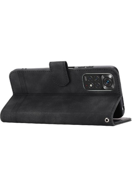 Xiaomi Redmi Not 11 Için Flip Case 5g Bileklik Kart Yuvaları Premium Nakit (Yurt Dışından)