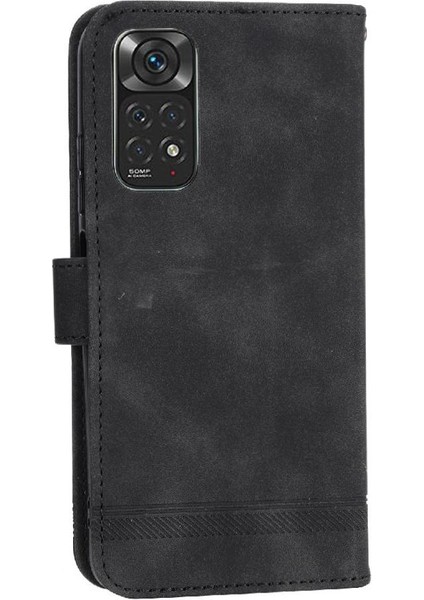 Xiaomi Redmi Not 11 Için Flip Case 5g Bileklik Kart Yuvaları Premium Nakit (Yurt Dışından)