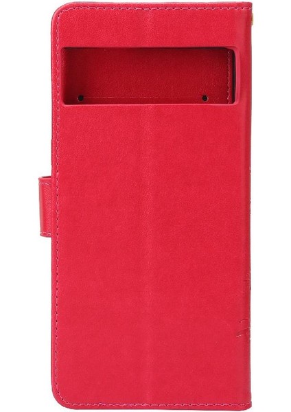 Google Pixel 7 Pro Manyetik Kapatma Kickstand Kart Tutucu Pu Için Filp Durumda (Yurt Dışından)