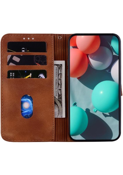Oppo Phone 12 5g Için Telefon Kılıfı Pu Deri Kart Yuvası Fonksiyonu Cüzdan Flip (Yurt Dışından) fırsatları