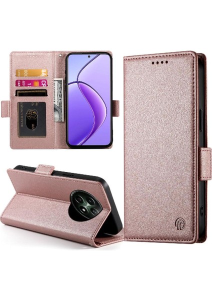 Realme 12 5g Günlük Kullanım Için Flip Case Iş Cüzdan Kart Yuvaları Flip (Yurt Dışından)