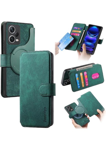 Xiaomi Redmi Not 12 Pro Artı 5g Mıknatıs Koruyucu Malzeme Için Flip Case (Yurt Dışından)