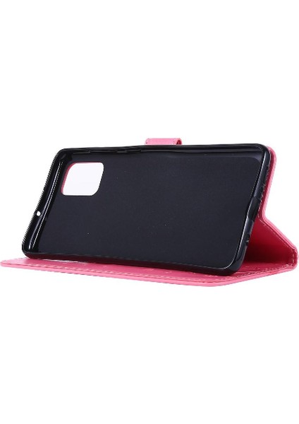 Samsung Galaxy A71 Kickstand Kart Tutucu Bilek Kayışı Kapatma Için Filp Durumda (Yurt Dışından) modelleri