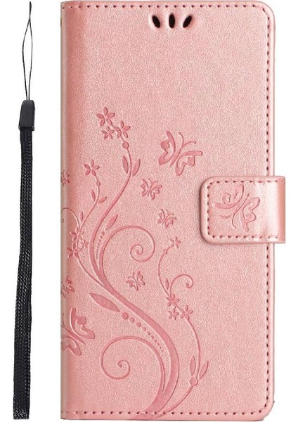 Samsung Galaxy A15 Için Filp Durumda 5g Pu Deri Kart Tutucu Kickstand Bilek (Yurt Dışından)