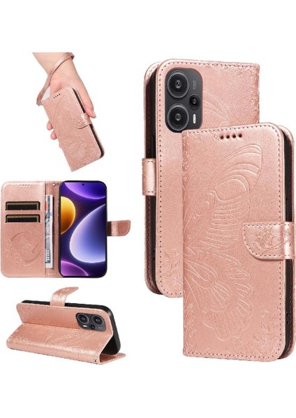 Kredi Kartı Yuvası ile Xiaomi Redmi Not 12 Turbo Için Flip Case Ayrılabilir (Yurt Dışından)