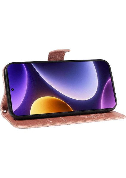 Kredi Kartı Yuvası ile Xiaomi Redmi Not 12 Turbo Için Flip Case Ayrılabilir (Yurt Dışından)