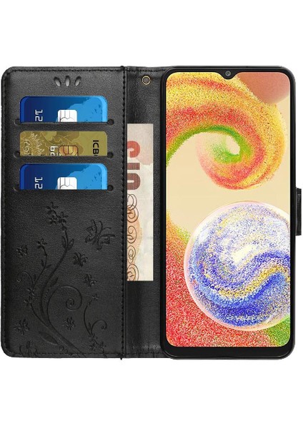 Samsung Galaxy A04 Kart Tutucu Için Kickstand Durumda Manyetik Kapatma Pu (Yurt Dışından) fırsatları