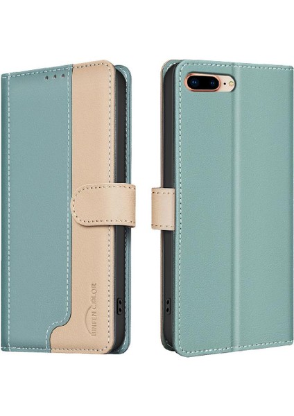 IPhone 7/8 Için Flip Case Darbeye Tpu Iç Kabuk Kart Yuvaları Tutucu Flip (Yurt Dışından)