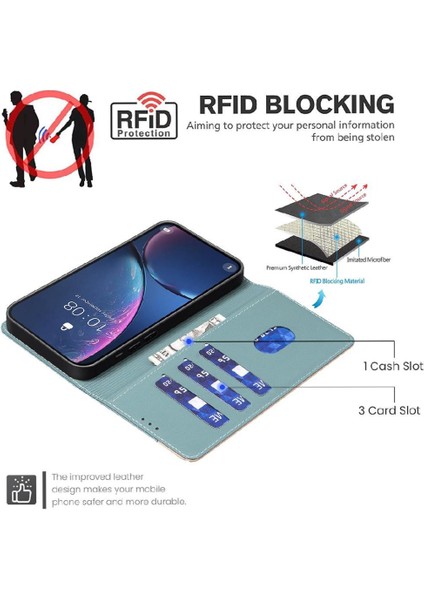 IPhone 7/8 Için Flip Case Darbeye Tpu Iç Kabuk Kart Yuvaları Tutucu Flip (Yurt Dışından)