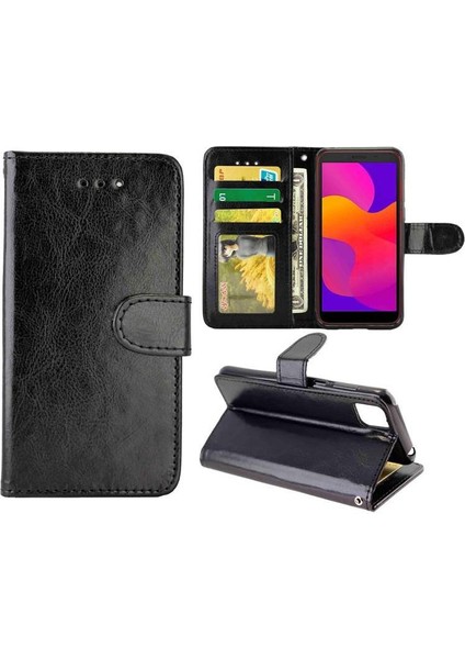 Onur 9s Kickstand Darbeye Pu Deri Kart Tutucu Için Flip Case (Yurt Dışından)