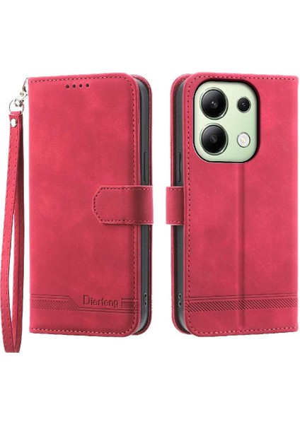Xiaomi Redmi Not 13 Için Flip Case 4g Nakit Cep Kart Yuvaları Premium (Yurt Dışından)
