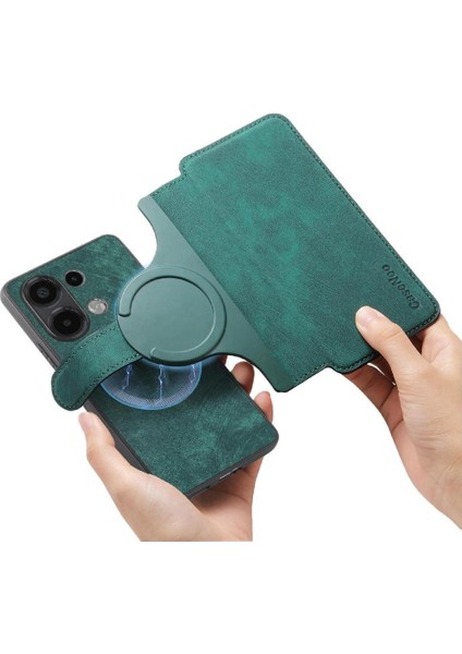 Xiaomi Redmi Not 13 Için Flip Case 4g Cüzdan Mıknatıs Koruyucu Malzeme (Yurt Dışından) modelleri