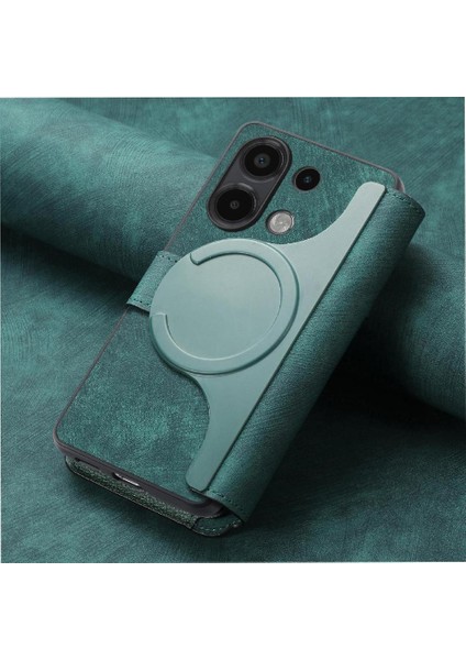 Xiaomi Redmi Not 13 Için Flip Case 4g Cüzdan Mıknatıs Koruyucu Malzeme (Yurt Dışından) fırsatları