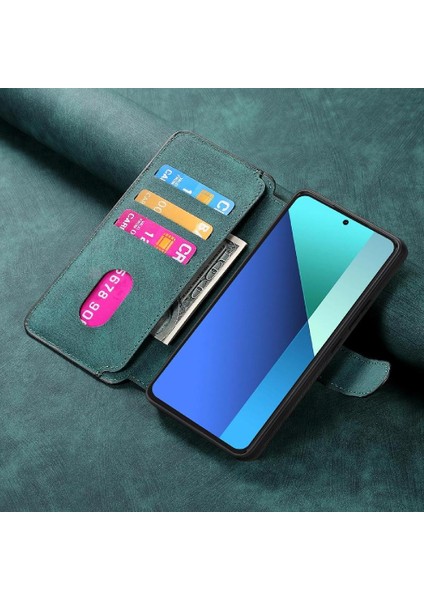 Xiaomi Redmi Not 13 Için Flip Case 4g Cüzdan Mıknatıs Koruyucu Malzeme (Yurt Dışından) indirimleri